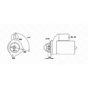 Köp Startmotor av MAGNETI MARELLI 943251287010 till det låga priset 2048,97 kr