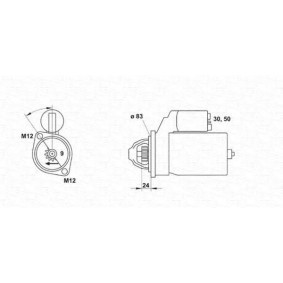 Anlasser 943251501010 von MAGNETI MARELLI günstig für 276,83 € online kaufen