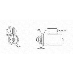 Anlasser 943251699010 von MAGNETI MARELLI günstig für 207,59 € online kaufen