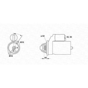 Anlasser 943253180010 von MAGNETI MARELLI günstig für 220,57 € online kaufen