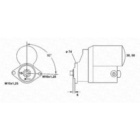 Anlasser 943254078010 von MAGNETI MARELLI günstig für 216,47 € online kaufen