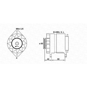 Lichtmaschine 943346040010 von MAGNETI MARELLI günstig für 304,26 € online kaufen