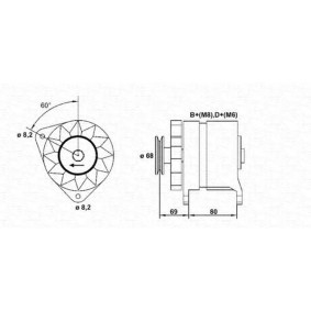 Lichtmaschine 943356512010 von MAGNETI MARELLI günstig für 181,50 € online kaufen