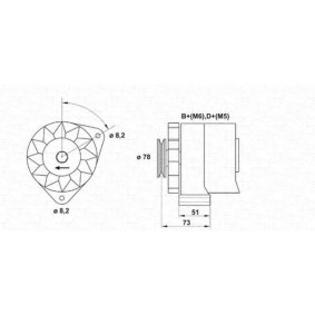Lichtmaschine 943356555010 von MAGNETI MARELLI günstig für 178,32 € online kaufen