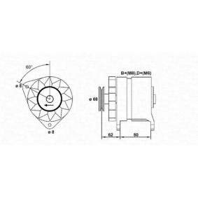 Lichtmaschine 943356654010 von MAGNETI MARELLI günstig für 249,68 € online kaufen