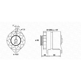 Lichtmaschine von MAGNETI MARELLI