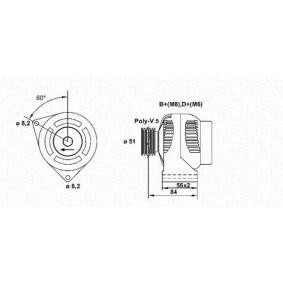 Lichtmaschine 943356957010 von MAGNETI MARELLI günstig für 215,57 € online kaufen