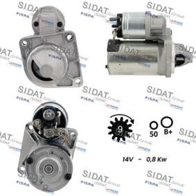 Anlasser S12VA0009 von SIDAT günstig für 148,25 € online kaufen