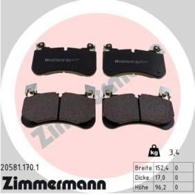 Bremsbeläge für LAND ROVER von ZIMMERMANN