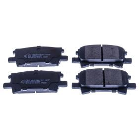 Bremsbeläge B111437 von DENCKERMANN günstig für 24,77 € online kaufen