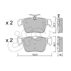 Bremsbeläge 822-1317-0 von CIFAM günstig für 53,33 € online kaufen