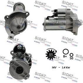 Anlasser S12VA0005A2 von SIDAT günstig für 167,22 € online kaufen