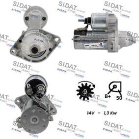 Anlasser S12VA0017 von SIDAT günstig für 146,31 € online kaufen
