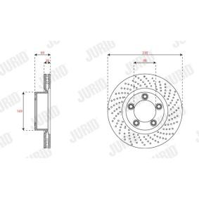 Bremsscheibe 563536JC-1 von JURID günstig für 85,26 € online kaufen
