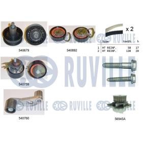 Wasserpumpe + Zahnriemensatz 5501361 von RUVILLE günstig für 211,71 € online kaufen