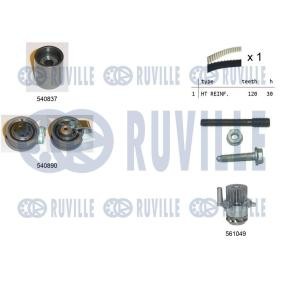 Wasserpumpe + Zahnriemensatz 5501372 von RUVILLE günstig für 212,63 € online kaufen