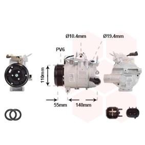 Comprar Compresor, aire acondicionado de VAN WEZEL 1801K702 a bajo precio de 387,47 €
