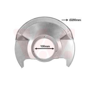 Acquista Lamiera paraspruzzi disco freno da VAN WEZEL 2548371 a buon mercato per soli 27,83 €