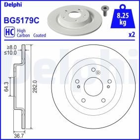 Compre Discos de freno de DELPHI online para e (ZC7) a precios moderados