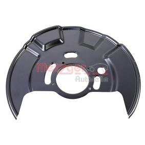 Acquista Lamiera paraspruzzi disco freno da METZGER 6115344 a buon mercato per soli 12,50 €
