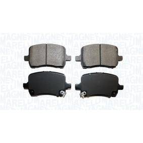 Bremsbeläge für PONTIAC von MAGNETI MARELLI