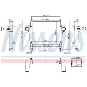 Køb Intercooler af NISSENS 961299 til den lave pris 6922,14 DKK