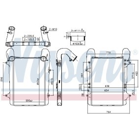 Køb Intercooler af NISSENS 961579 til den lave pris 8572,05 DKK