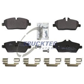 Bremsbeläge für BMW von TRUCKTEC AUTOMOTIVE
