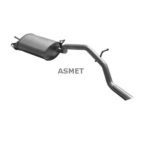 Compre Panela de escape de ASMET online para JUSTY II (JMA, MS) a preços moderados