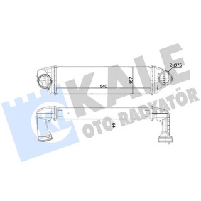 Ladeluftkühler für BMW von KALE OTO RADYATOR