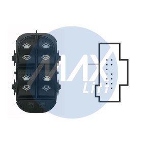 Fensterheberschalter SFD102 von MAX günstig für 75,44 € online kaufen