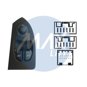 Fensterheberschalter SFT110 von MAX günstig für 88,49 € online kaufen