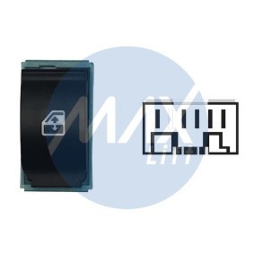 Fensterheberschalter SFT124 von MAX günstig für 61,98 € online kaufen