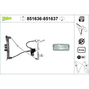 Fensterheber 851636 von VALEO günstig für 328,81 € online kaufen