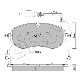 Bremsbeläge 822-1320-0 von CIFAM günstig für 121,90 € online kaufen