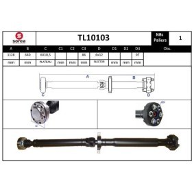 Kardanwelle TL10103 von SNRA günstig für 488,34 € online kaufen