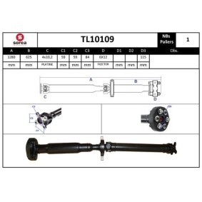 Kardanwelle TL10109 von SNRA günstig für 488,34 € online kaufen