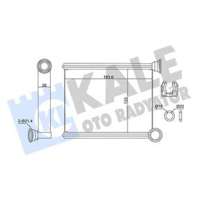 Wärmetauscher, Innenraumheizung 346420 von KALE OTO RADYATOR günstig für 141,38 € online kaufen