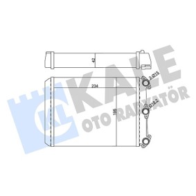 Acquista Scambiatore calore per riscaldamento abitacolo da KALE OTO RADYATOR 346640 a buon mercato per soli 55,92 €