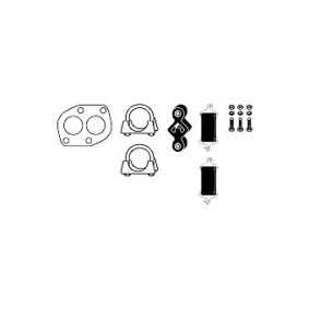 Compre Kit de montagem, sistema de escape de HJS online para 1200-1500 Combi a preços moderados