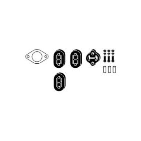Compre Kit de montagem, sistema de escape de HJS online para Maxima III Sedan (J30) a preços moderados