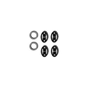 Compre Kit de montagem, sistema de escape de HJS online para PRELUDE III (BA) a preços moderados