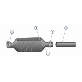 Nachrüstsatz, Katalysator / Rußpartikelfilter (Kombisystem) 93 21 9131 CITROËN von HJS