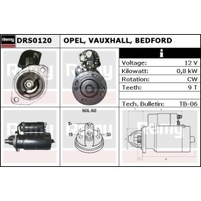Anlasser DRS0120 von DELCO REMY günstig für 77,31 € online kaufen