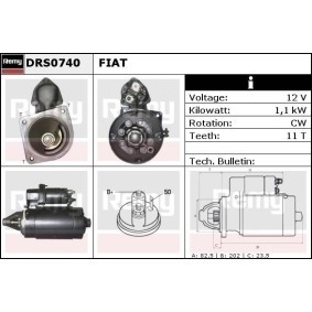 Anlasser für ABARTH von DELCO REMY