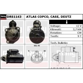 Anlasser für IVECO von DELCO REMY