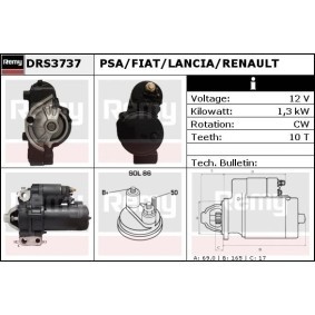 Anlasser DRS3737 von DELCO REMY günstig für 103,63 € online kaufen