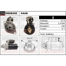 Anlasser DRS8440 von DELCO REMY günstig für 169,37 € online kaufen