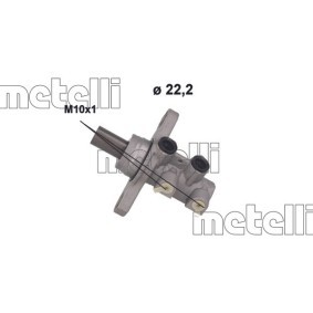 Compre Bomba central dos travões da METELLI 05-1181 a um preço baixo por 107,18 €