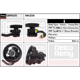 Achetez des Pompe de direction assistée DELCO REMY DSP225 à prix pour 179,79 €